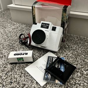 New Holga 120 film camera with one roll of film